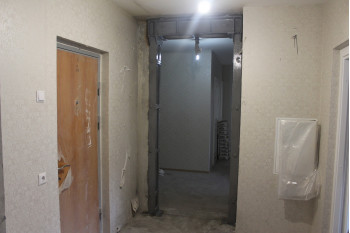 Выполнили объединение двух квартир по ул. Корзюки д. 12 г. Минск